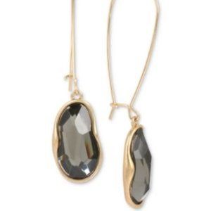Robert Lee Morris Soho Gold-Tone Stone Drop Earrings